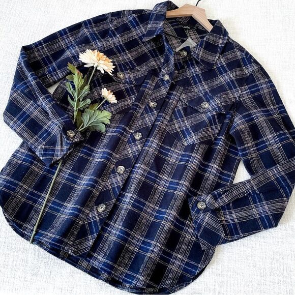 Sanctuary plaid shacket. - Picture 1 of 8